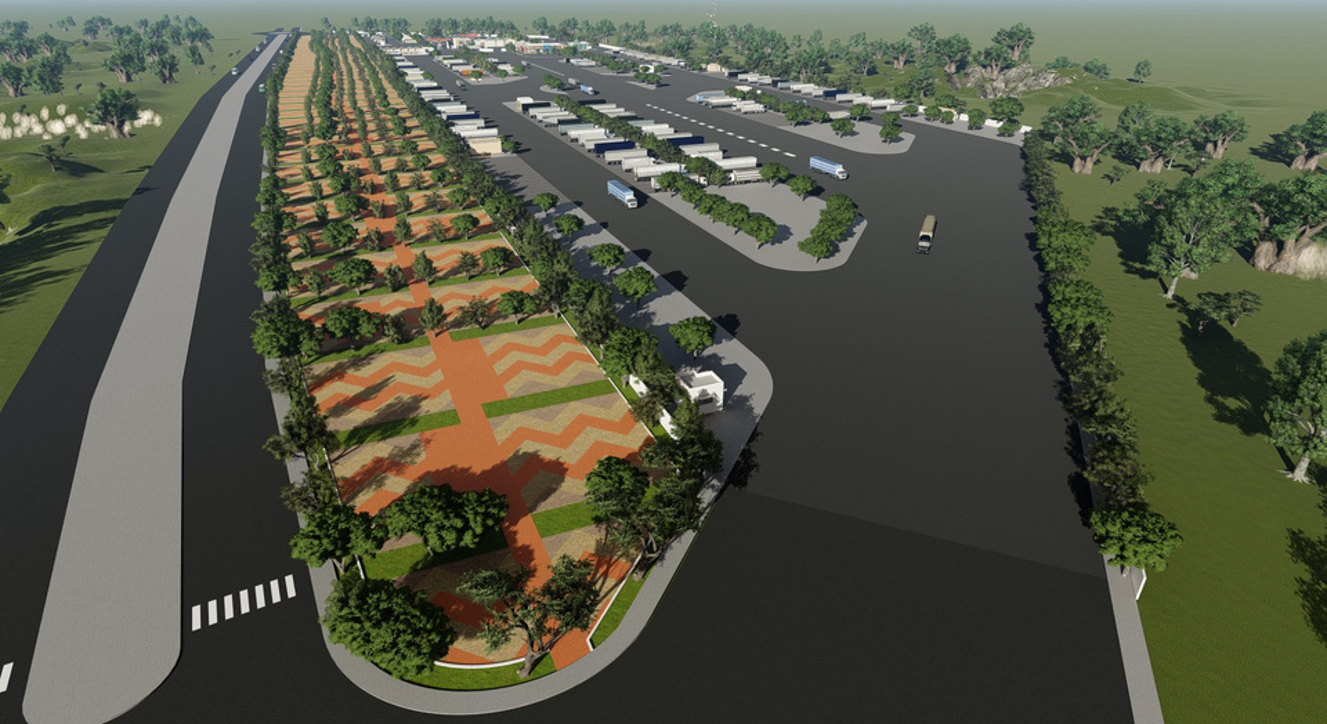Projet de construction de la gare des gros-porteurs de Kidira